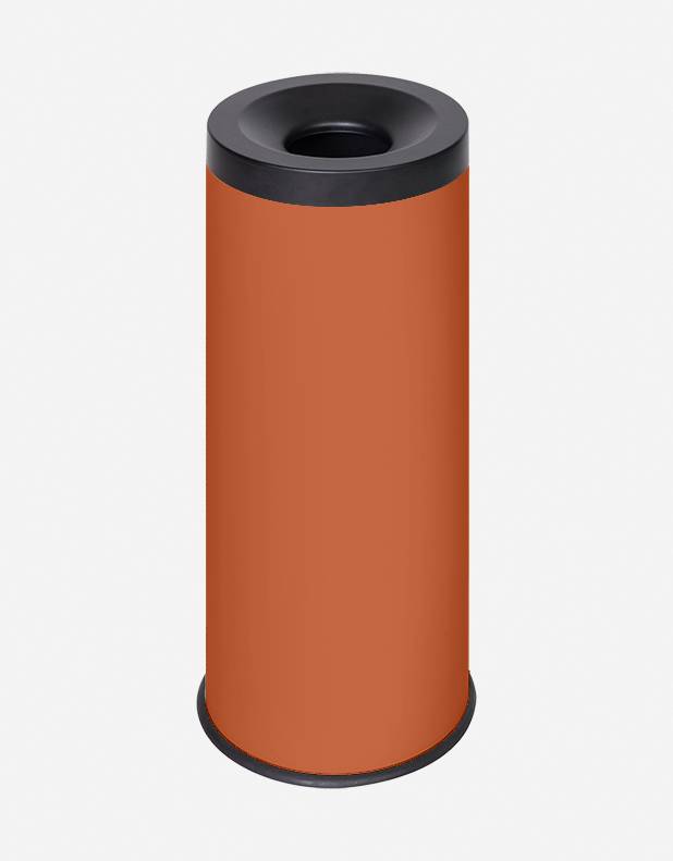 Bino Fireproof Bin with Metal - Handmade in Italy - Rudi