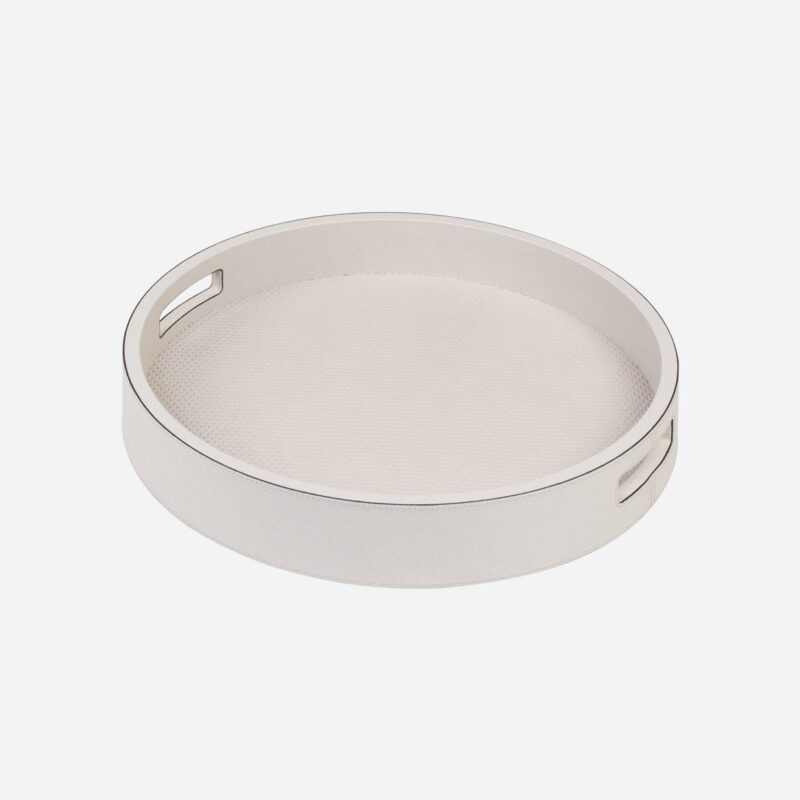 POLO TRAY WITH HANDLES ROUND