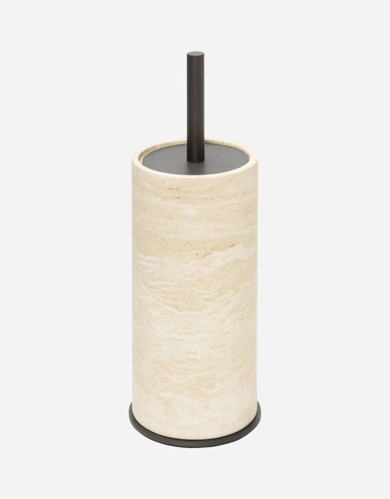 POSITANO MARBLE TOILET BRUSH HOLDER