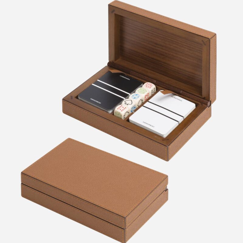 ROYAL DICE AND PLAYING CARD HOLDER