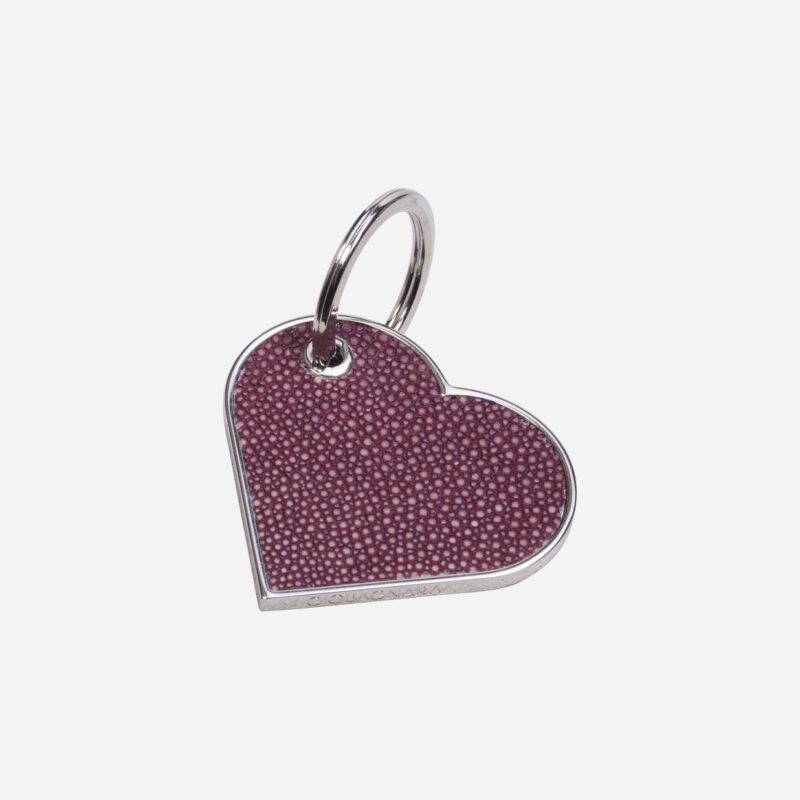 INLAY KEYRING HEART