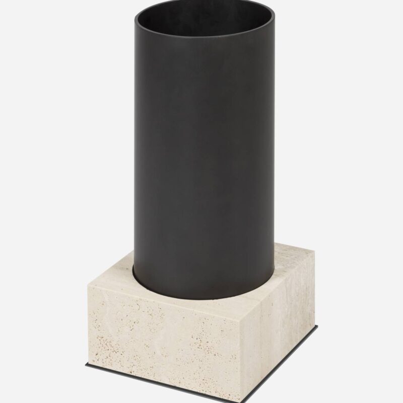 ULISSE MARBLE & METAL UMBRELLA STAND SINGLE