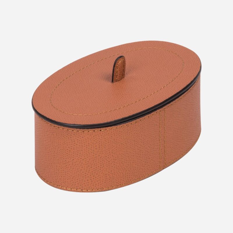 HARRIS TRINKET BOX SHORT OVAL SMALL