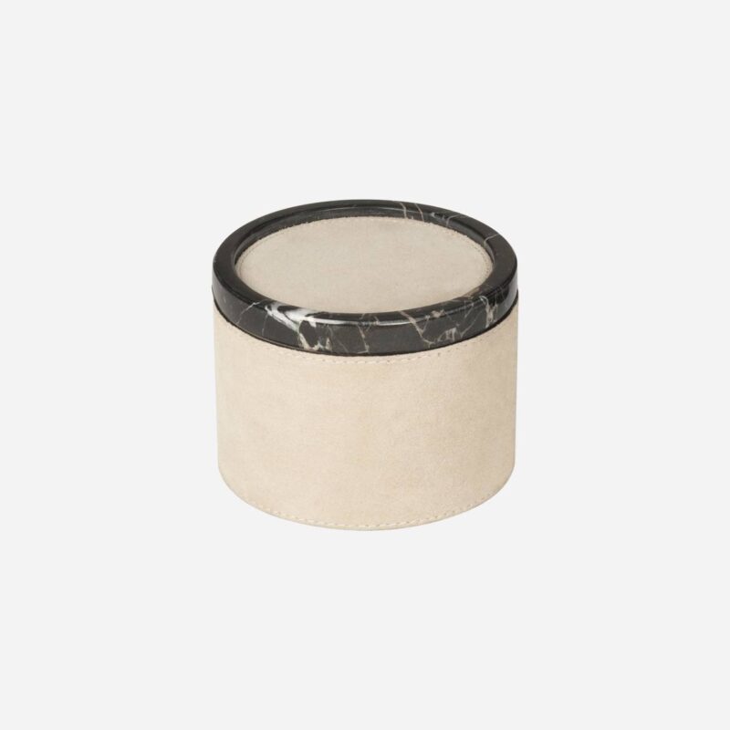 POLO MARMO STACKABLE BOX ROUND MINI