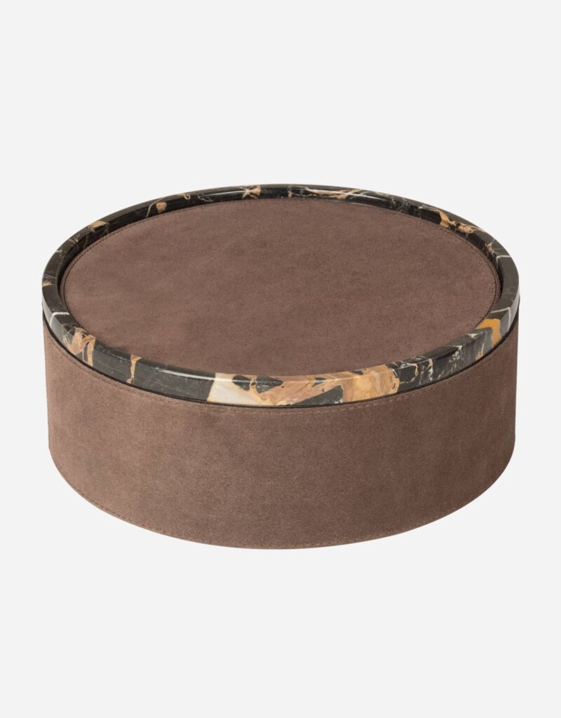 POLO MARMO STACKABLE BOX ROUND MINI