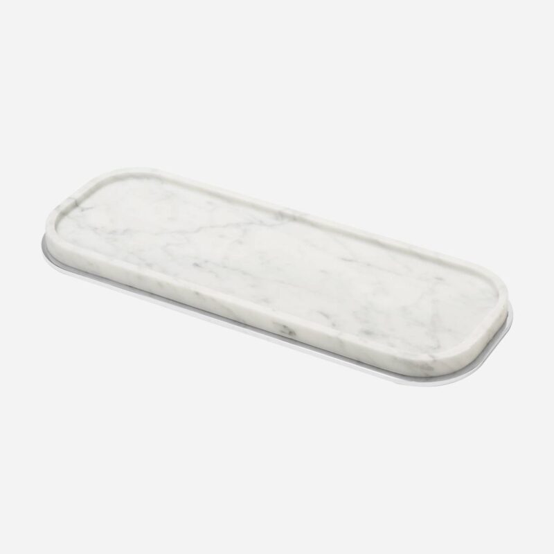 POSITANO MARBLE LONG RECTANGULAR VALET TRAY