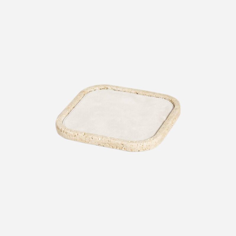 POLO MARBLE STACKABLE VALET TRAY SQUARE