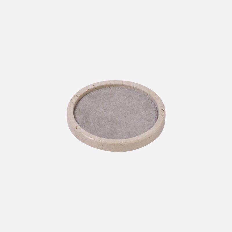 POLO MARBLE STACKABLE VALET TRAY ROUND