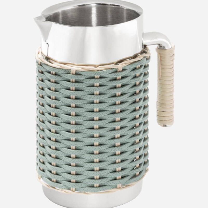 NANTES PITCHER LEATHER & RATTAN - 1.8 LT