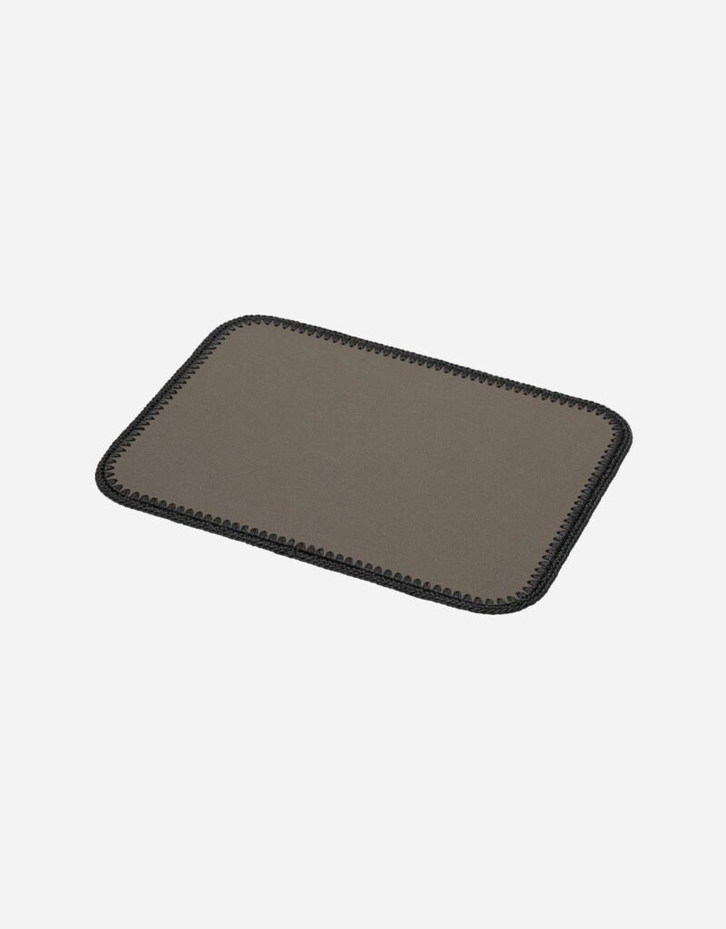 ROCHELLE LEATHER & CROCHET PLACEMATS RECTANGULAR