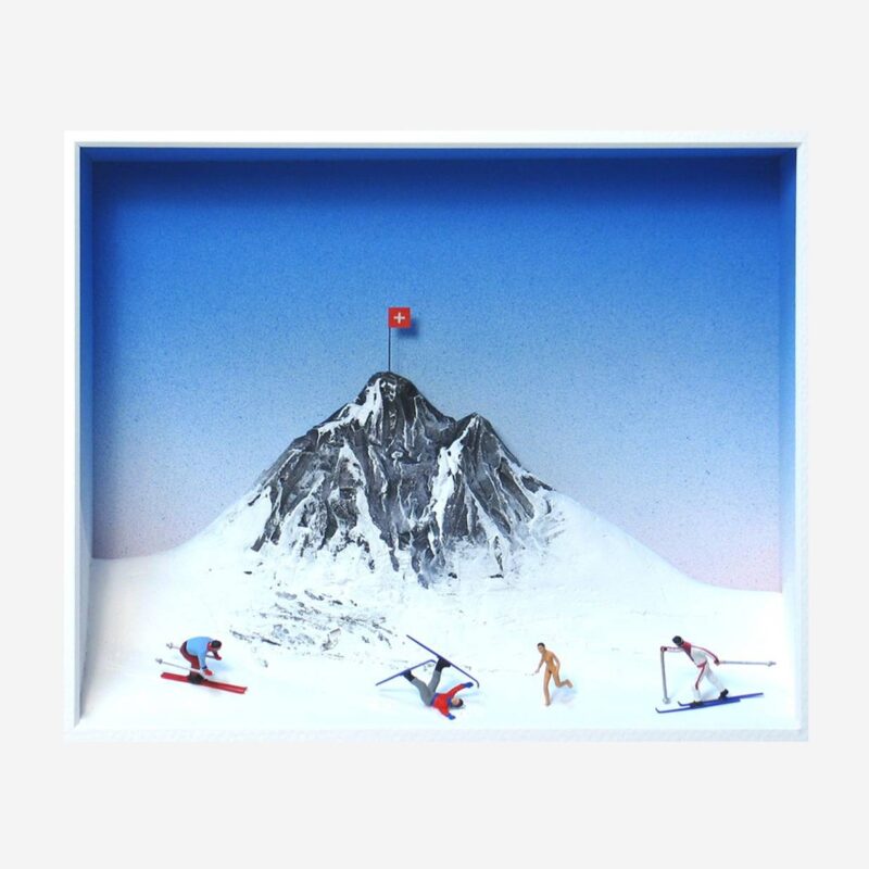 DOWN RUNNER - 3D ART PAINTINGS