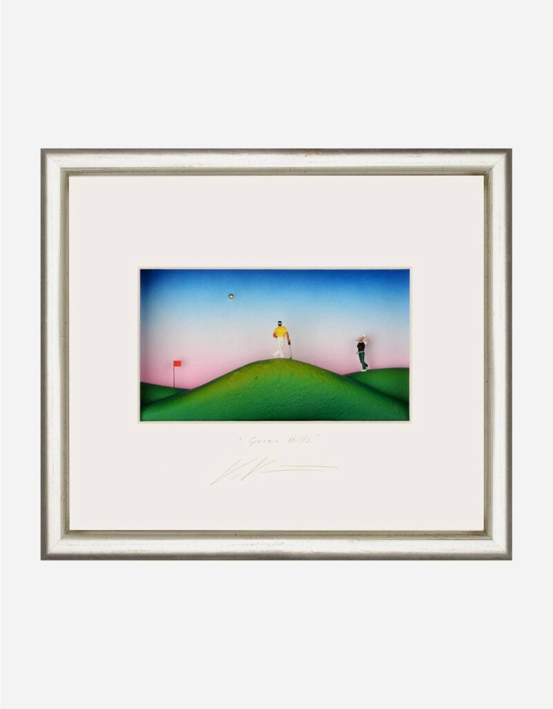 GREEN HILLS - 3D ART PAINTINGS