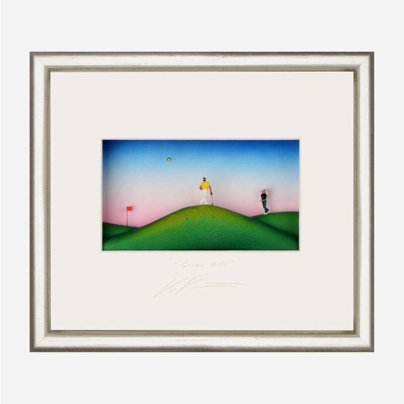 GREEN HILLS - 3D ART PAINTINGS