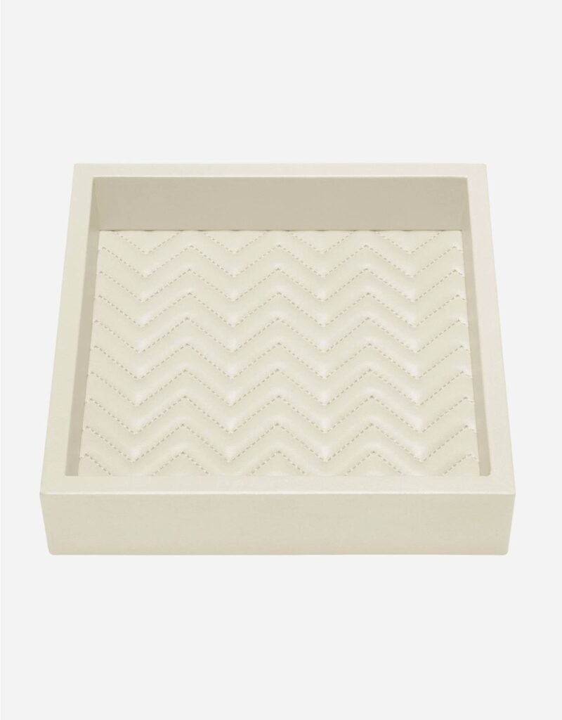 FEBE HERRINGBONE SQUARE VALET TRAY