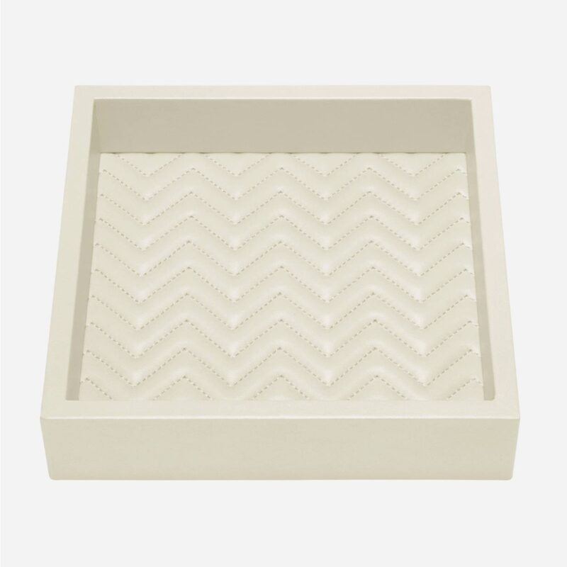 FEBE HERRINGBONE SQUARE VALET TRAY