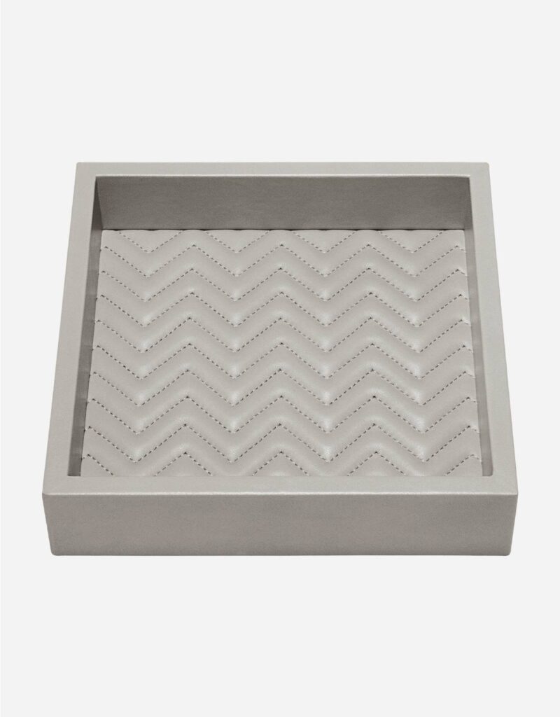 FEBE HERRINGBONE SQUARE VALET TRAY