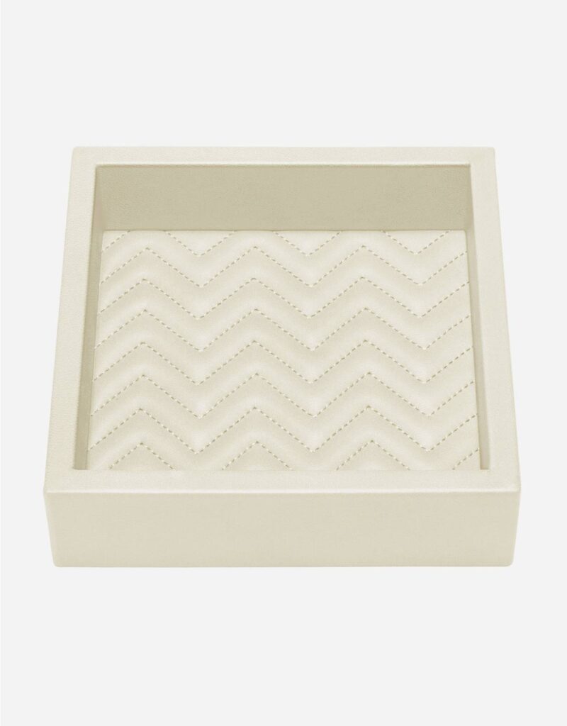 FEBE HERRINGBONE SQUARE VALET TRAY
