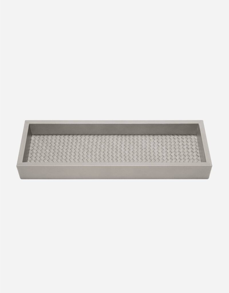 FEBE HANDWOVEN LONG RECTANGULAR VALET TRAY