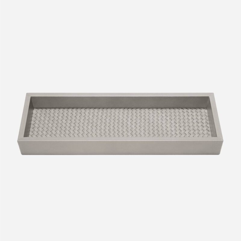 FEBE HANDWOVEN LONG RECTANGULAR VALET TRAY