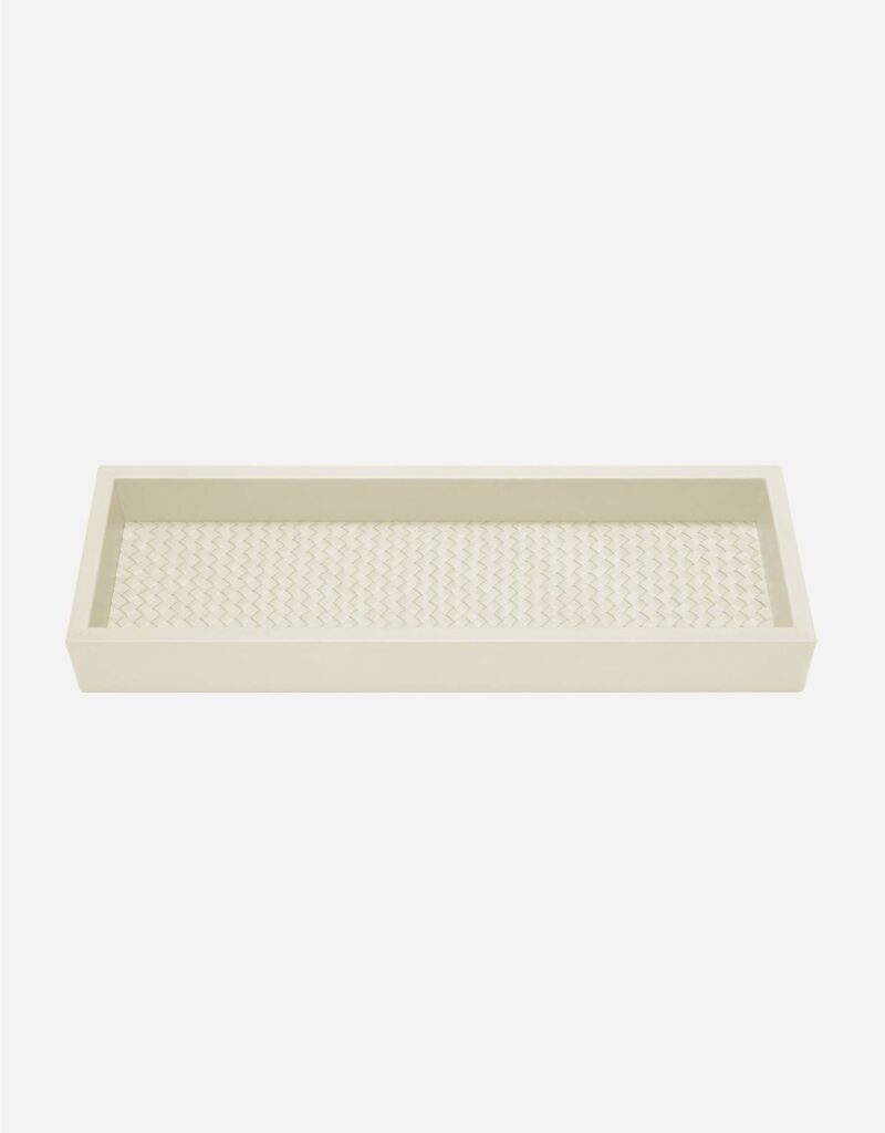 FEBE HANDWOVEN LONG RECTANGULAR VALET TRAY