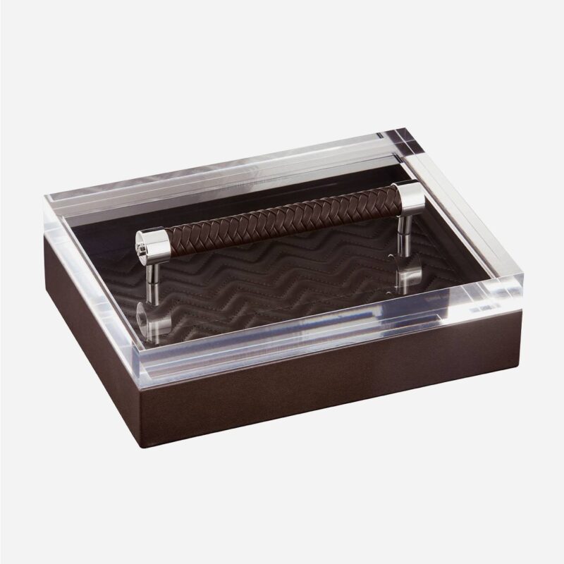 DIANA HERRINGBONE RECTANGULAR BOX
