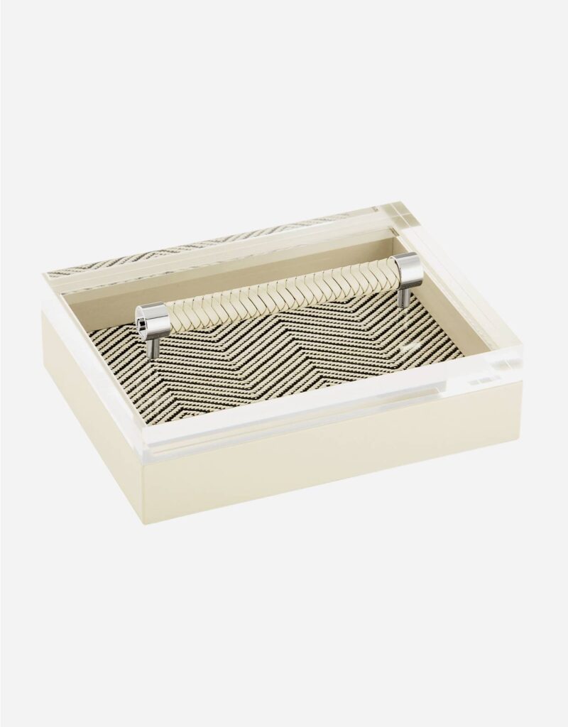 DIANA WAXED COTTON RECTANGULAR BOX