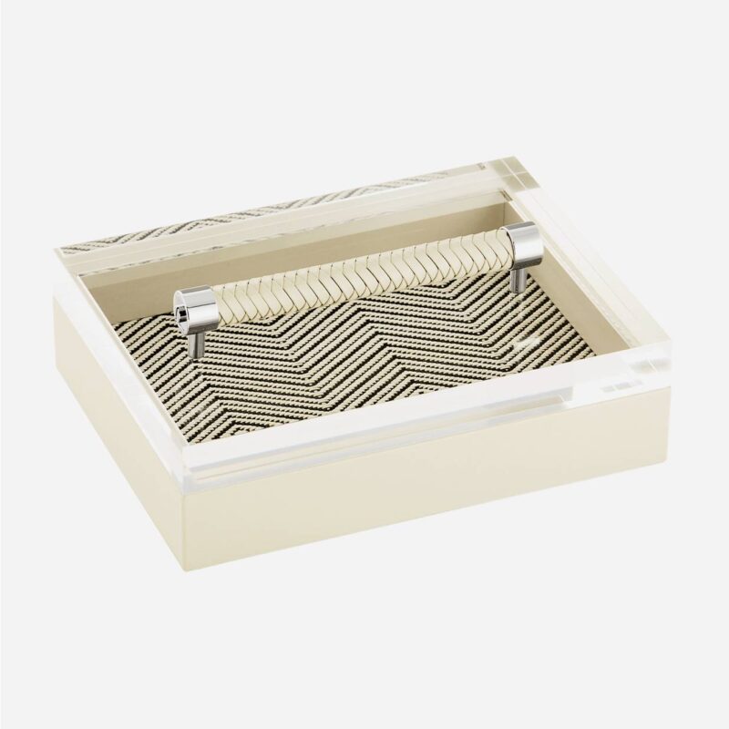DIANA WAXED COTTON RECTANGULAR BOX