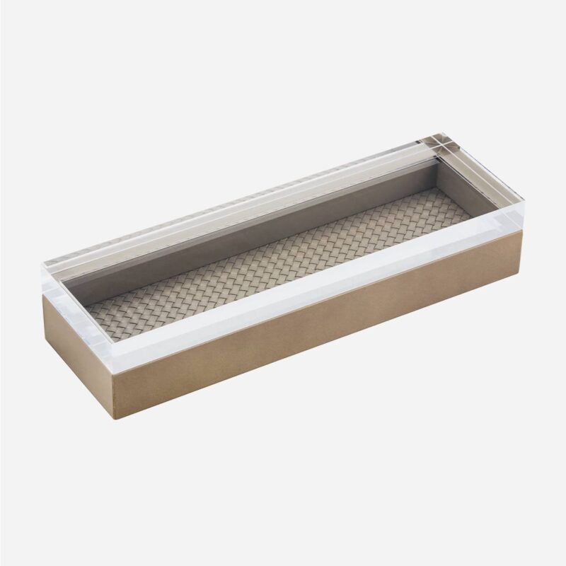 FEBE HANDWOVEN LONG RECTANGULAR BOX