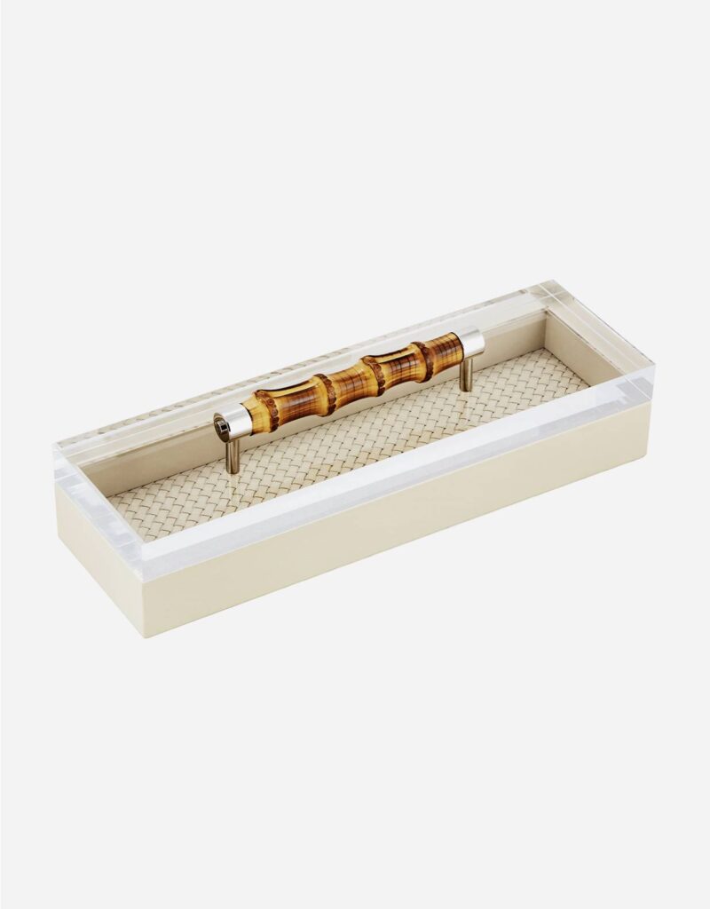 FRIDA HANDWOVEN LONG RECTANGULAR BOX