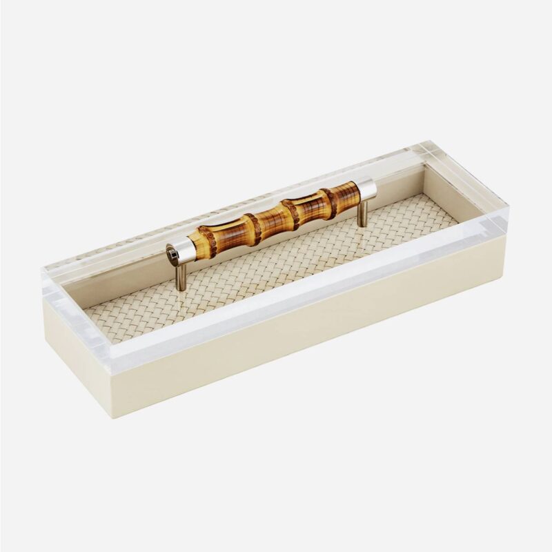 FRIDA HANDWOVEN LONG RECTANGULAR BOX