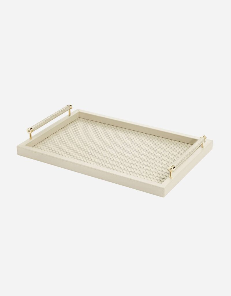 DIANA HANDWOVEN RECTANGULAR TRAY