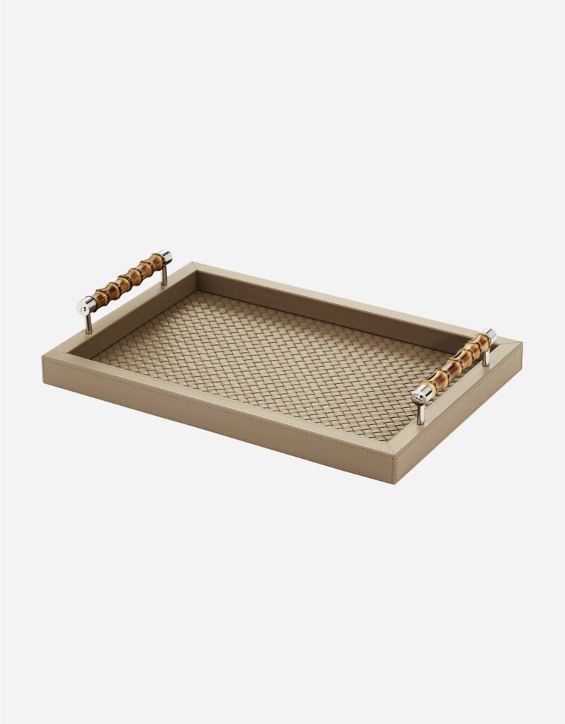 FRIDA HANDWOVEN RECTANGULAR TRAY