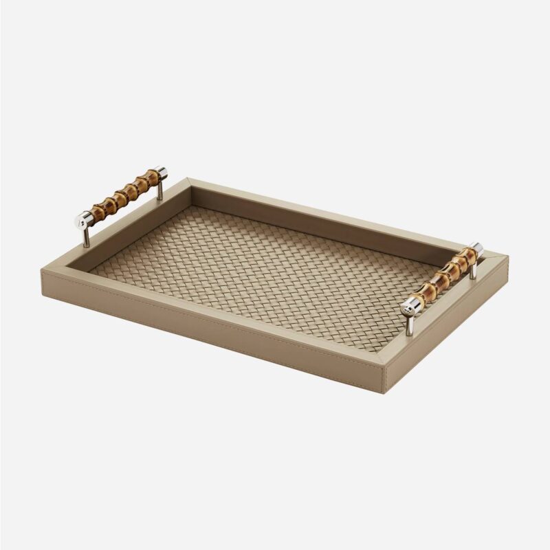 FRIDA HANDWOVEN RECTANGULAR TRAY