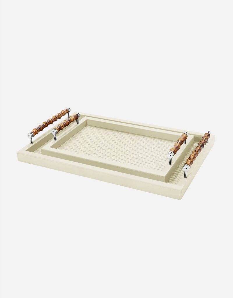 FRIDA HANDWOVEN RECTANGULAR TRAY