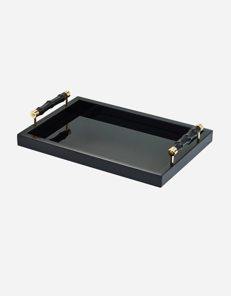 LEA LACQUER RECTANGULAR TRAY