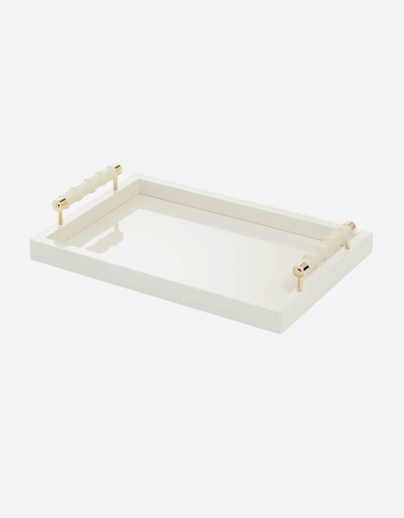 LEA LACQUER RECTANGULAR TRAY