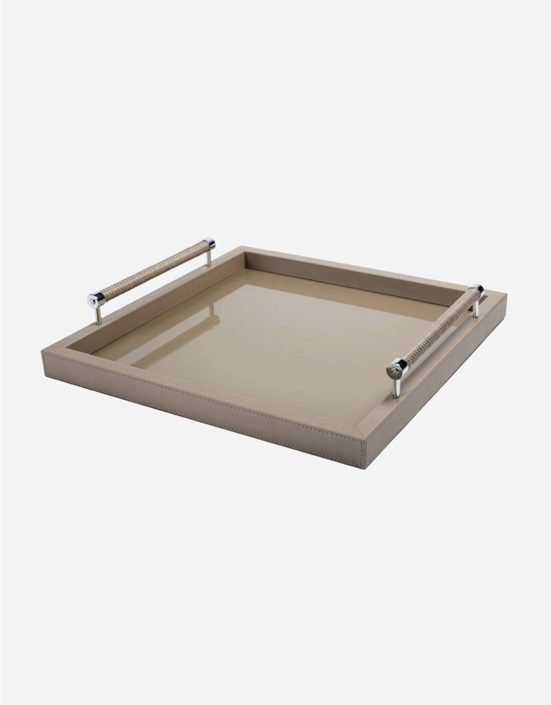 DIANA LACQUER SQUARE TRAY