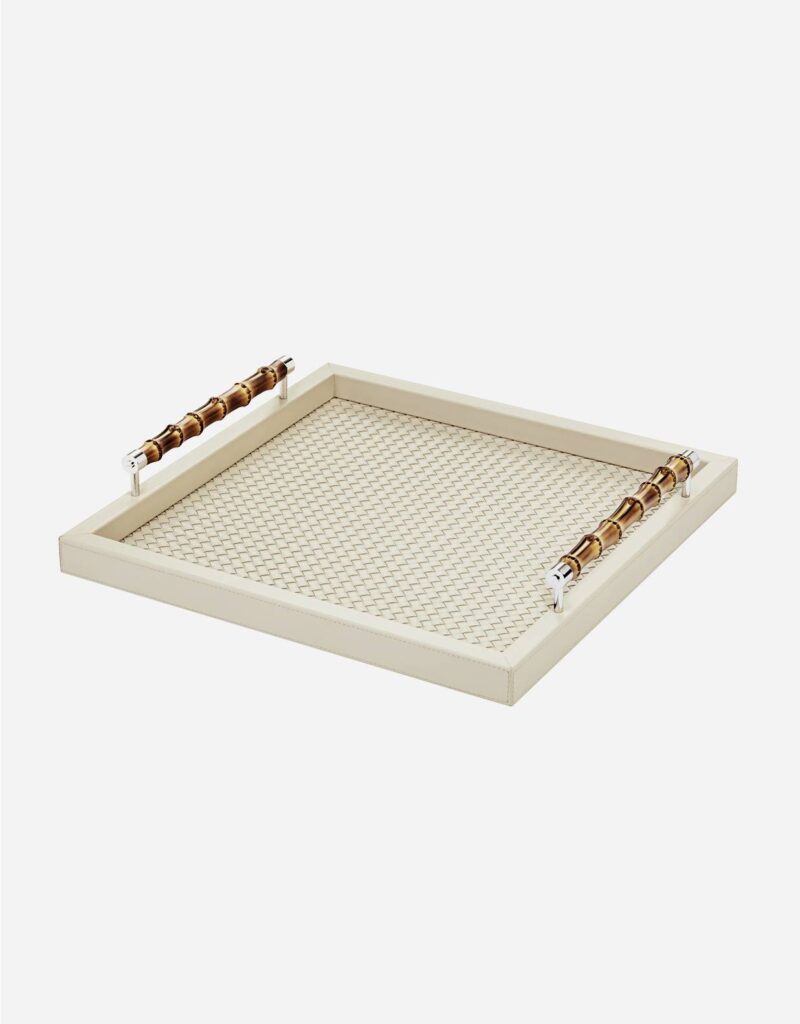 FRIDA HANDWOVEN SQUARE TRAY