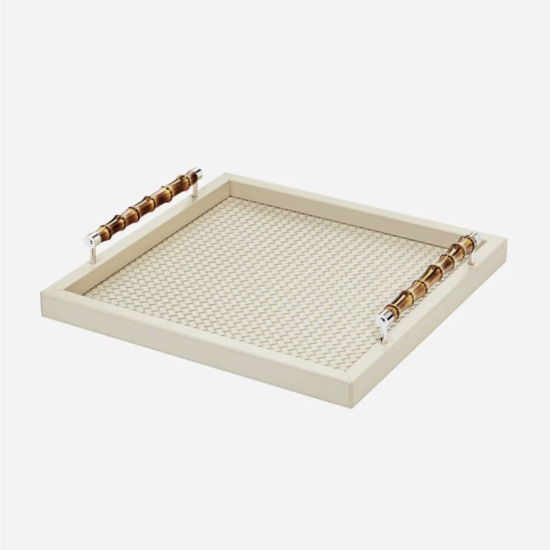 FRIDA HANDWOVEN SQUARE TRAY