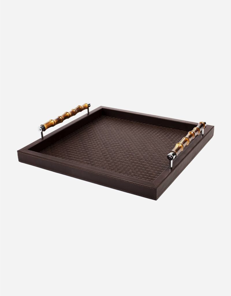 FRIDA HANDWOVEN SQUARE TRAY
