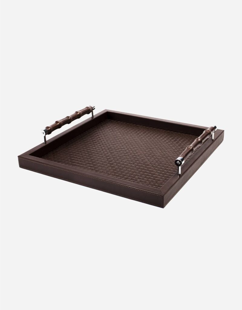 LEA HANDWOVEN SQUARE TRAY