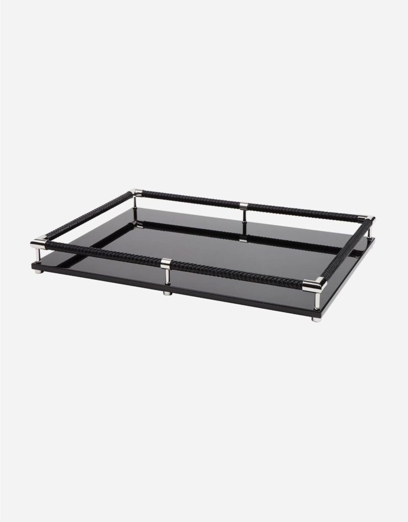 THEA LACQUER RECTANGULAR TRAY