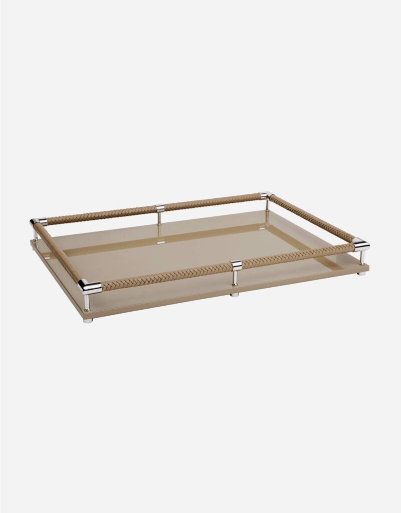 THEA LACQUER RECTANGULAR TRAY