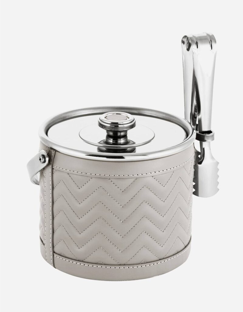 MENFI HERRINGBONE ICE BUCKET