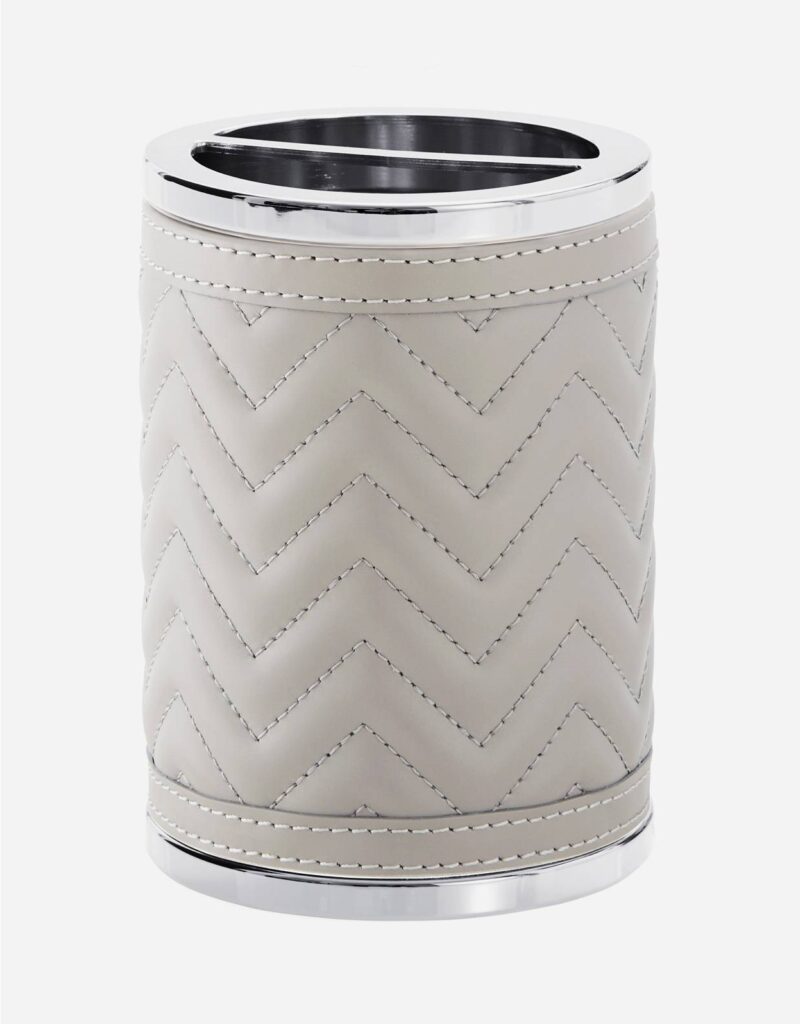 ALGHERO HERRINGBONE TOOTHBRUSH HOLDER