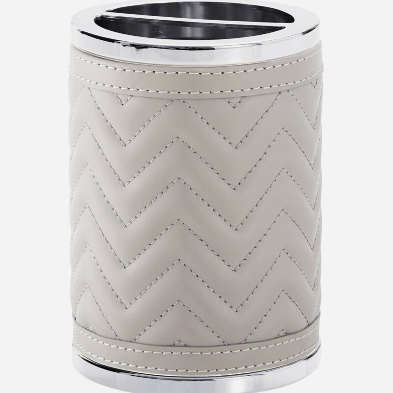 ALGHERO HERRINGBONE TOOTHBRUSH HOLDER