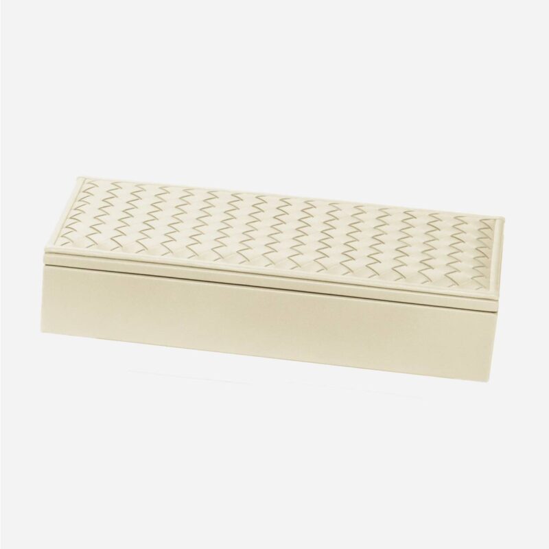 CELIO HANDWOVEN RECTANGULAR BOX