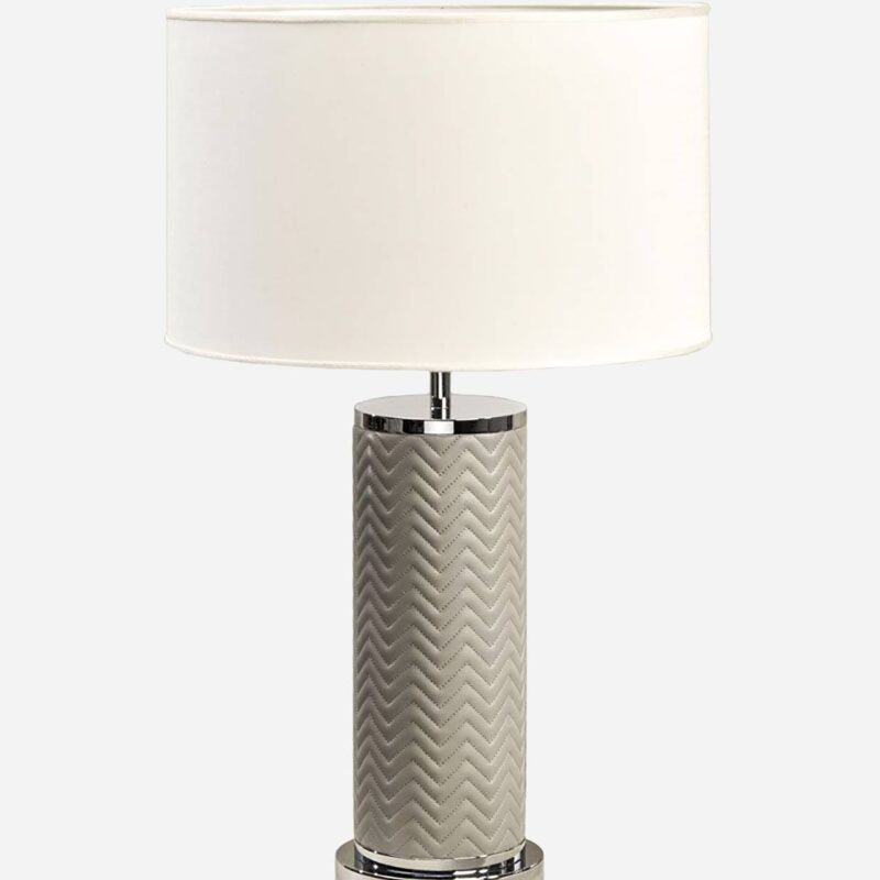 FLAVIA HERRINGBONE TABLE LAMP