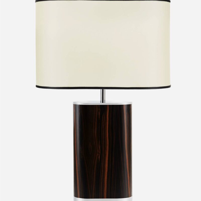LIVIA EBONY TABLE LAMP