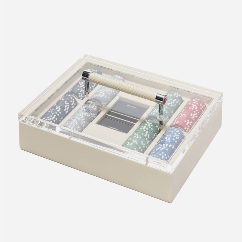 DIANA LEATHER POKER CASE